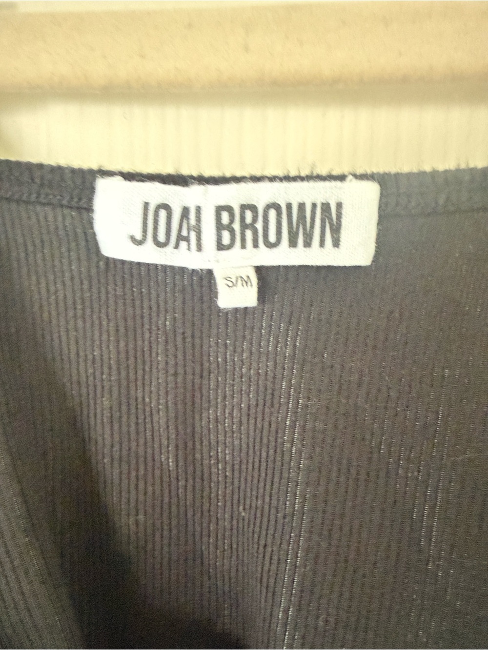 Joah Brown Bustier Top - Black - Picture 2 of 6